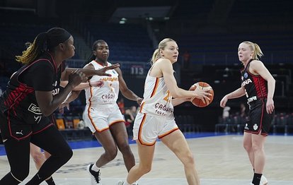 "Galatasaray Kadın Basketbol Takımı, FIBA Avrupa Ligi'nde Spar Girona'yı Kendi Evinde Mağlup Etti!"